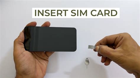 how to insert sim card.